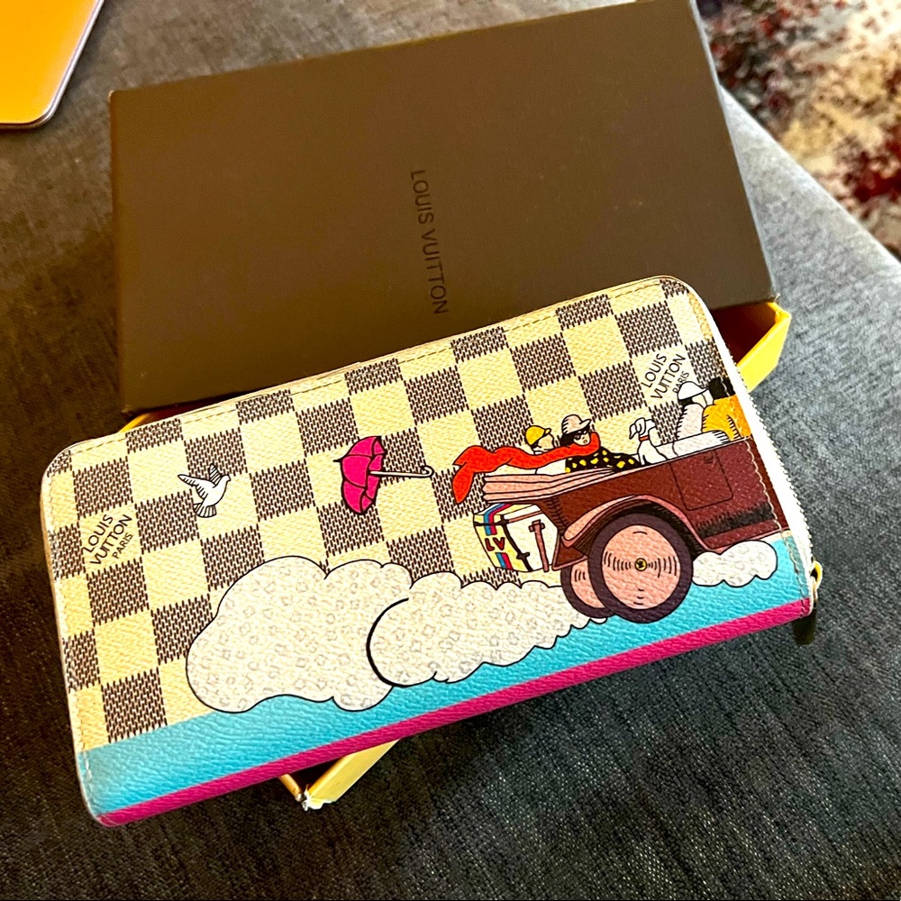 Louis Vuitton zippy illustrate wallet